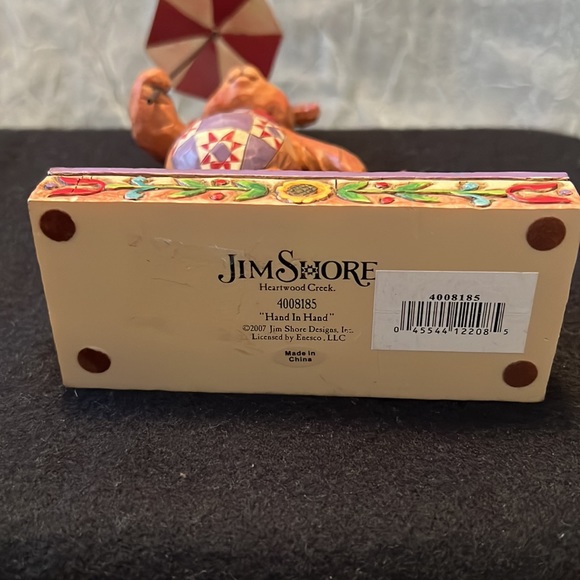 Heartwood Creek Jim Shore Hand in Hand Bear w/Cat Figurine - Picture 13 of 16